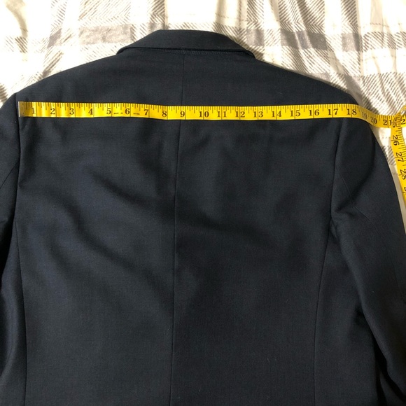 Men’s Navy Blue Bellissimo Blazer From Tip Top Tailor. - Picture 7 of 12